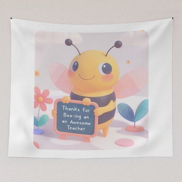 Item preview, Thank You, Teacher Bee designed and sold by duke818.