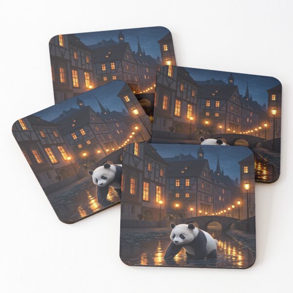 Item preview, Panda Midnight Stroll designed and sold by JunTheK.