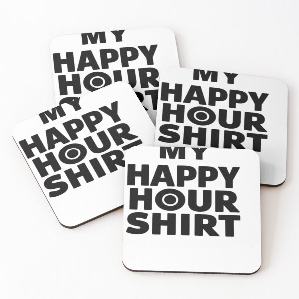 Item preview, MY HAPPY HOUR SHIRT ai generated created by frasues designed and sold by frasues.