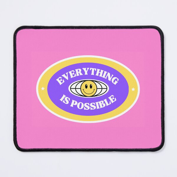 Item preview, Everything Is Possible – Motivational Sticker designed and sold by crazymessygirl.