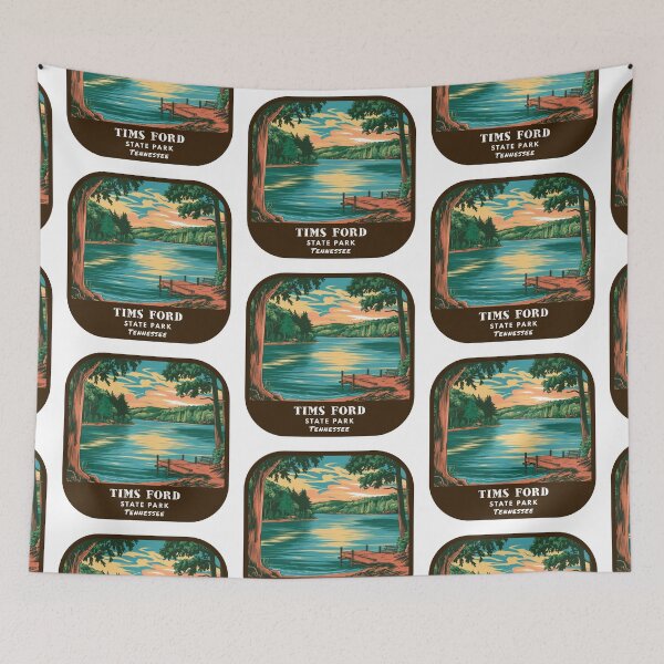 Item preview, Vintage Tims Ford State Park (Tennessee State Park) designed and sold by RabbitK.
