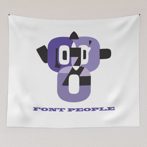 Item preview, Font People: Zeddo designed and sold by Gopherstown, OR.