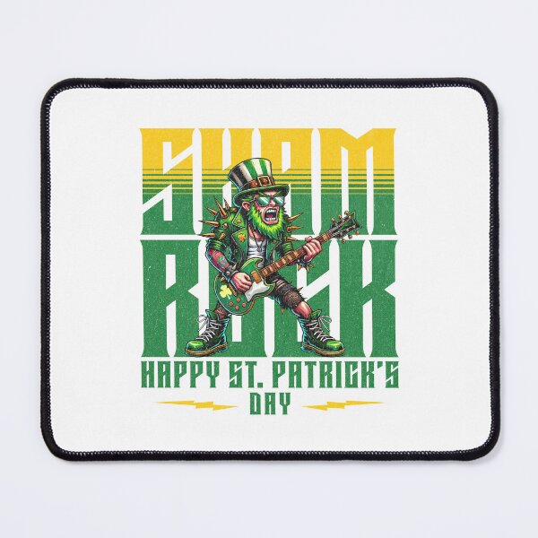 Item preview, Sham Rock Rocking Leprechaun St Patrick's Day designed and sold by MaxOutDesign.