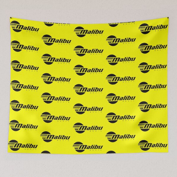 Item preview, Malibu Boats Black Lake Wakeboard Bright Yellow designed and sold by ChristinasMess.