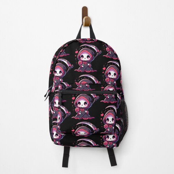 Item preview, Creepy Kawaii Grim Reaper Holding A Rose designed and sold by 2ndSketch.