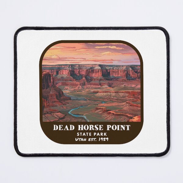 Item preview, Vintage Dead Horse Point State Park (Utah State Park) designed and sold by RabbitK.