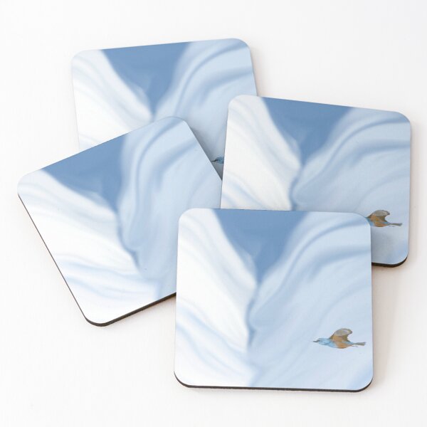 Item preview, A blue bird - protect nature designed and sold by greenPQBstudio.