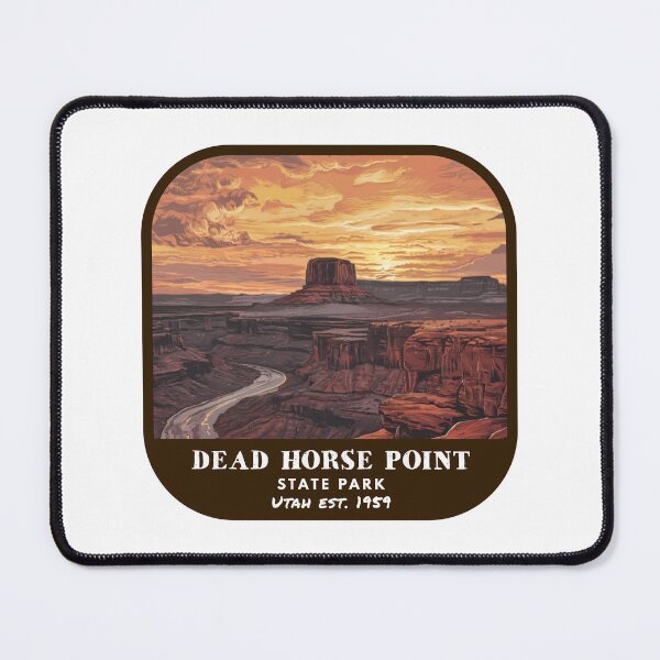 Item preview, Vintage Dead Horse Point State Park (Utah State Park) designed and sold by RabbitK.