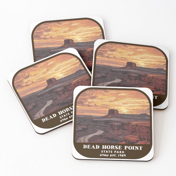 Item preview, Vintage Dead Horse Point State Park (Utah State Park) designed and sold by RabbitK.