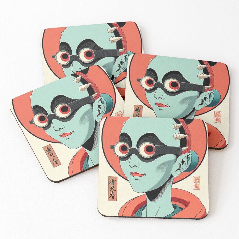 Item preview, Coasters (Set of 4) designed and sold by FRIX3.