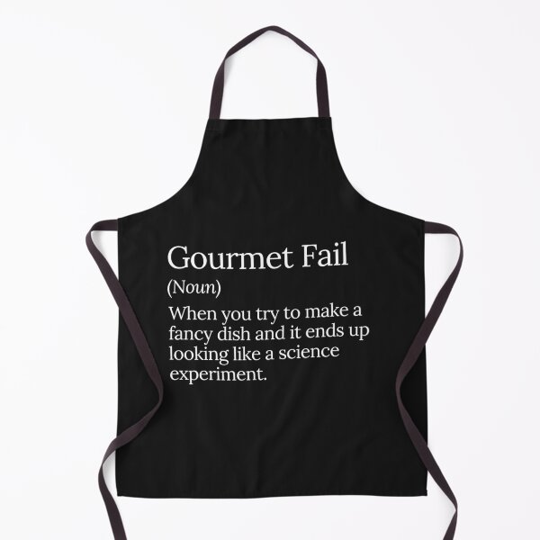 Item preview, Recipe Gourmet Fail Funny Cooking Design designed and sold by MuzamilAhmed.