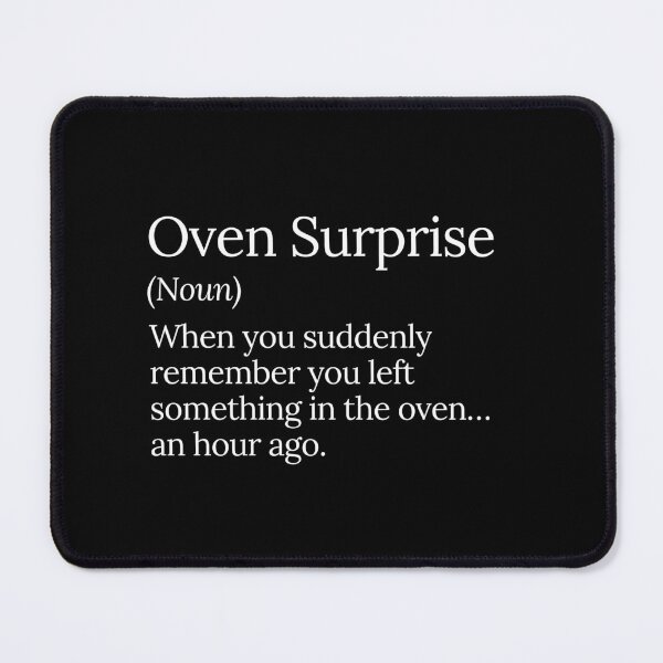 Item preview, Oven Surprise Forgotten Food Design designed and sold by MuzamilAhmed.