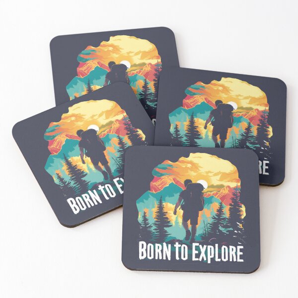 Item preview, Born to Explore: Hiking into the Sunset designed and sold by WildShadows.