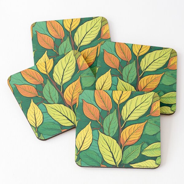 Item preview, Leafy Greens - Botanical Pattern designed and sold by Line in Bloom.