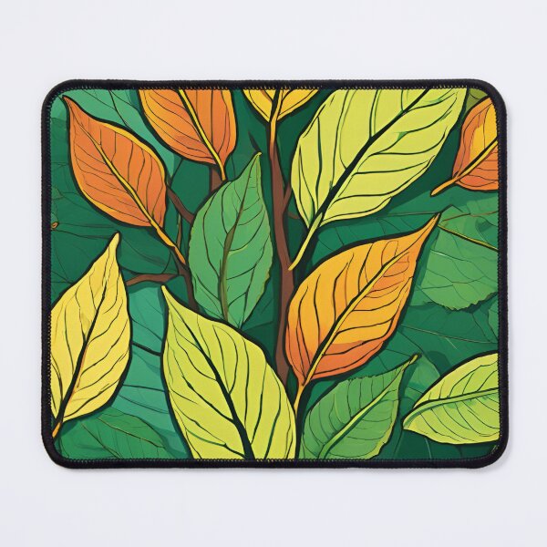 Item preview, Leafy Greens - Botanical Pattern designed and sold by Line in Bloom.