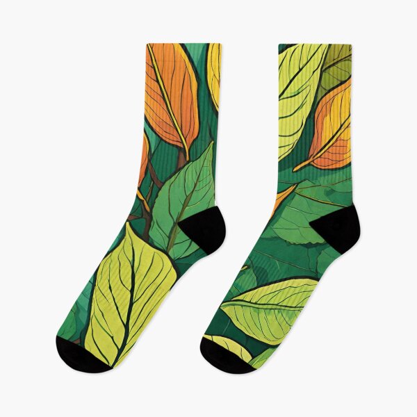 Item preview, Leafy Greens - Botanical Pattern designed and sold by Line in Bloom.