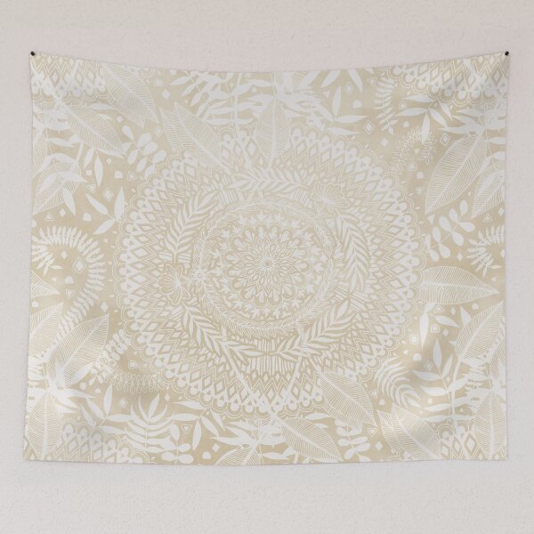 Item preview, Medallion Pattern in Pale Tan designed and sold by micklyn.