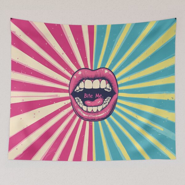 Aperçu de l'œuvre Mords-moi ! Pop Art créée et vendue par chi3-jp.