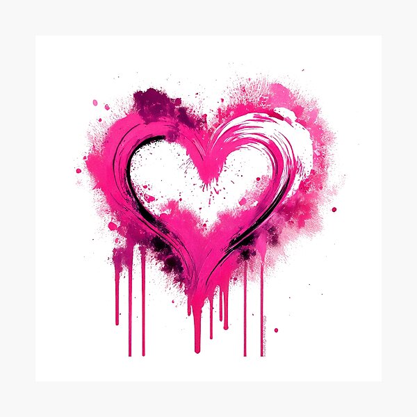 Item preview, Artsy heart designed and sold by Southpaw Graphics.