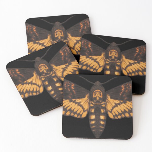 Item preview, Death's Head Hawkmoth (Acherontia lachesis) designed and sold by VikCleoNaturin.