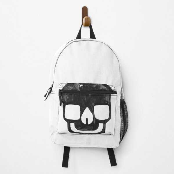 Item preview, Abstract Black Skull on White designed and sold by coshe.