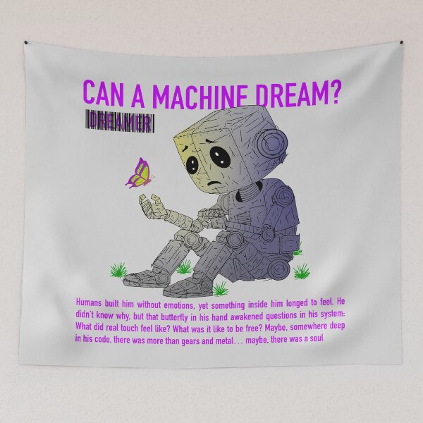 Item preview, The awakening of a robot, Beyond gears and metal designed and sold by KingxScribble.