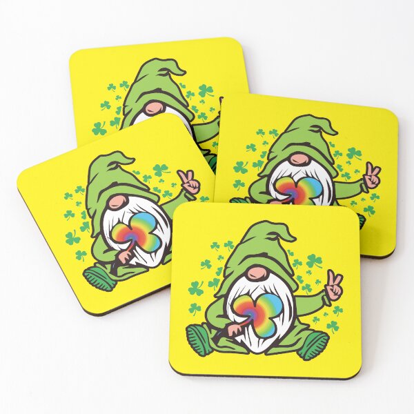 Item preview, Lucky St. Patrick’s Day Rainbow Clovers, Green, Irish, New York, Chicago, Boston designed and sold by UPPrints.