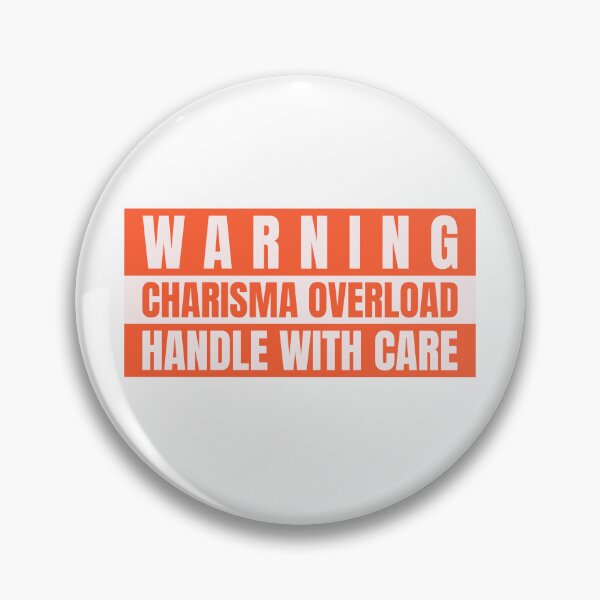 Item preview, Charisma Overload: Handle With Care Stoicism Charisma Self Improvement Psychology T-Shirt designed and sold by All About Merch.