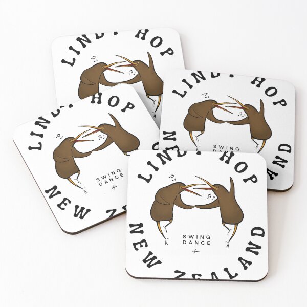 Item preview, Swing Dancing Kiwis Colour  designed and sold by TheLindyReel.
