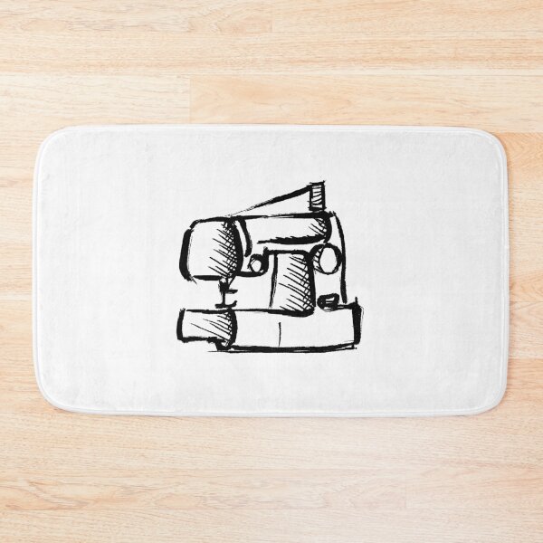 Item preview, Sewing Machine Black designed and sold by MagentaTwilight.