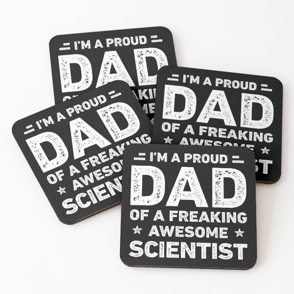 Item preview, Proud Dad Of A Freaking Awesome Scientist Funny Scientist designed and sold by RareBunny.