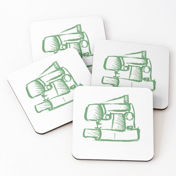 Item preview, Sewing Machine Green designed and sold by MagentaTwilight.