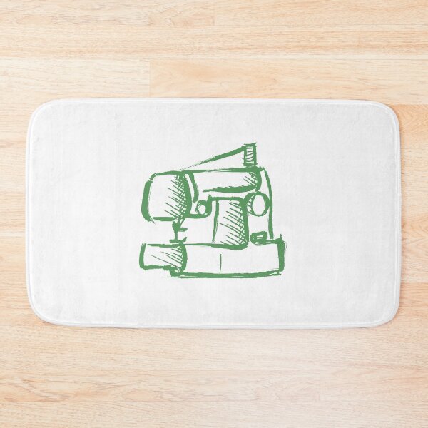 Item preview, Sewing Machine Green designed and sold by MagentaTwilight.