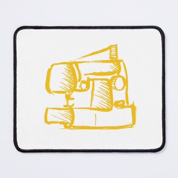 Item preview, Sewing Machine Golden Yellow designed and sold by MagentaTwilight.