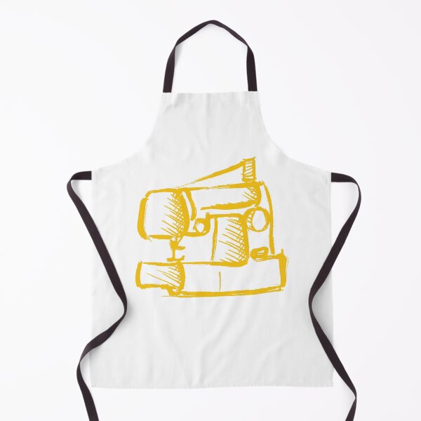 Item preview, Sewing Machine Golden Yellow designed and sold by MagentaTwilight.
