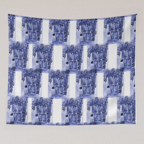 Item preview, Mystical  Blue Door designed and sold by ArtworkzBoutique.