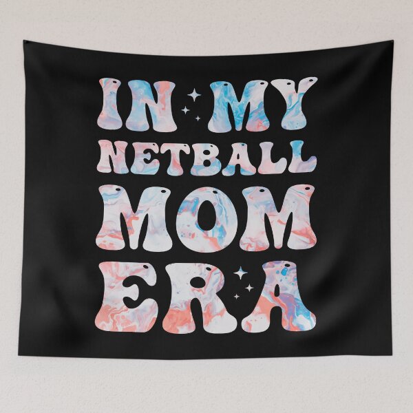 Item preview, In My Netball Mom Era Colorful Netball Mom designed and sold by RareBunny.