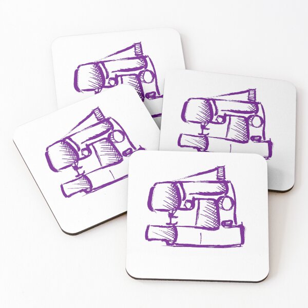 Item preview, Sewing Machine Purple designed and sold by MagentaTwilight.