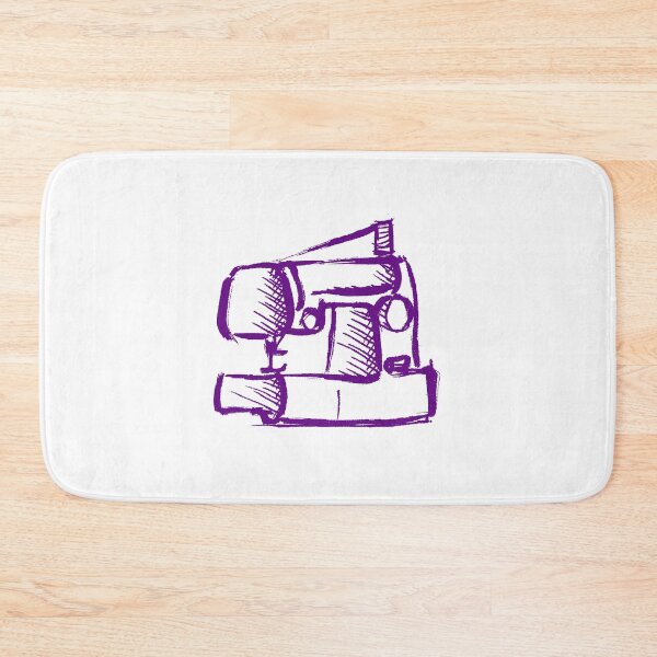 Item preview, Sewing Machine Purple designed and sold by MagentaTwilight.
