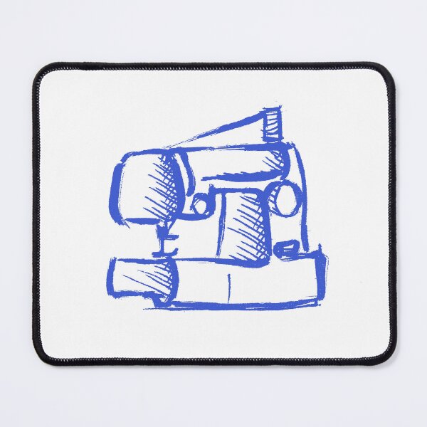 Item preview, Sewing Machine Blue designed and sold by MagentaTwilight.