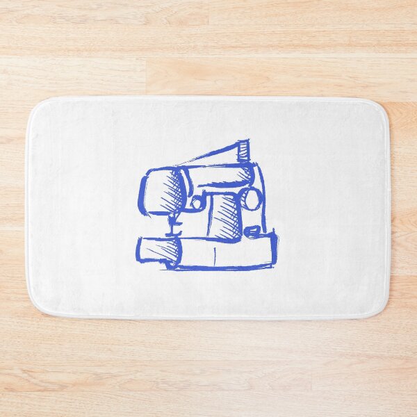 Item preview, Sewing Machine Blue designed and sold by MagentaTwilight.