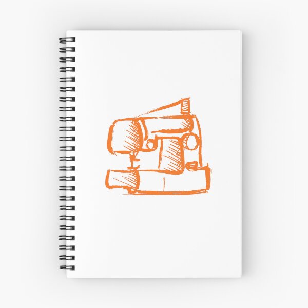 Item preview, Sewing Machine Orange designed and sold by MagentaTwilight.
