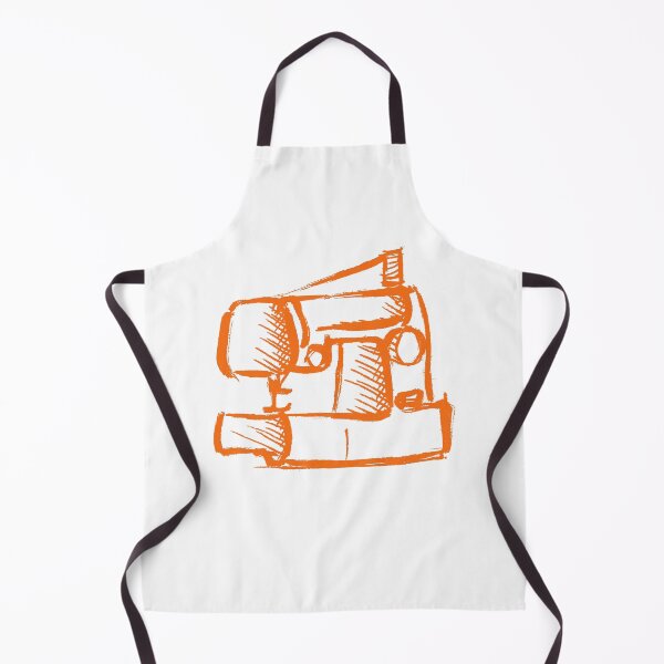 Item preview, Sewing Machine Orange designed and sold by MagentaTwilight.