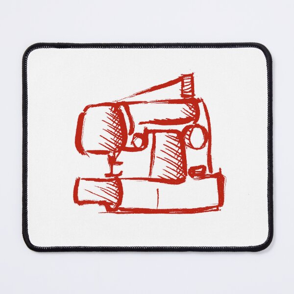 Item preview, Sewing Machine Red designed and sold by MagentaTwilight.