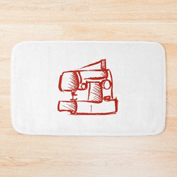 Item preview, Sewing Machine Red designed and sold by MagentaTwilight.
