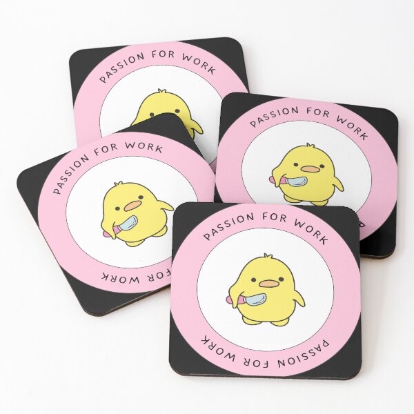 Item preview, Passion About Work - Angry Baby Duck Design designed and sold by freeArt10.