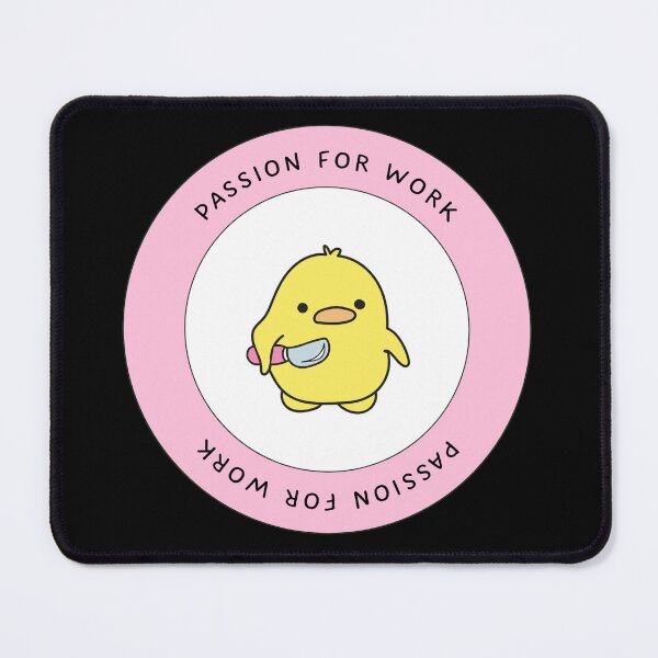 Item preview, Passion About Work - Angry Baby Duck Design designed and sold by freeArt10.