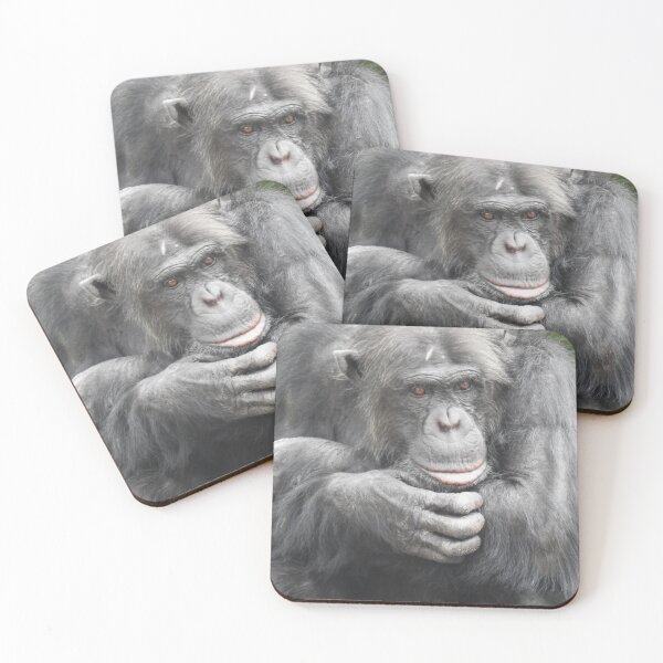 Item preview, Contemplative Chimpanzee  designed and sold by kirstybush.