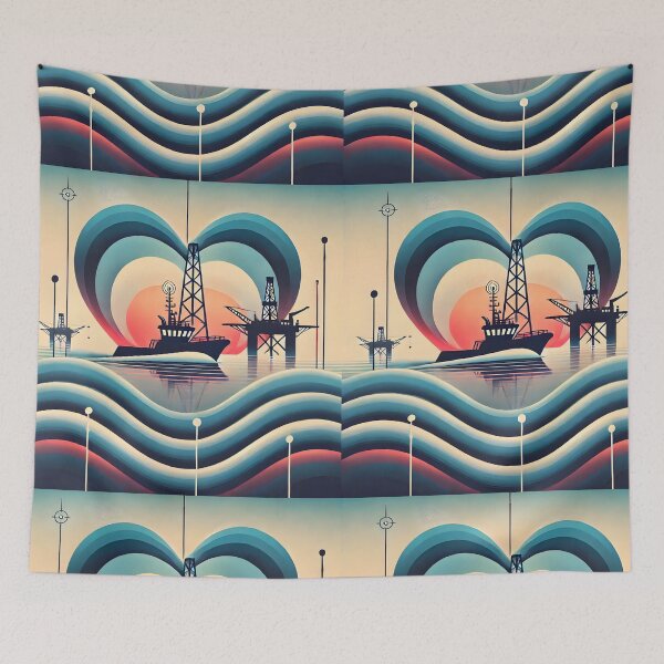 Item preview, Offshore heart designed and sold by RG-ArtDesign.