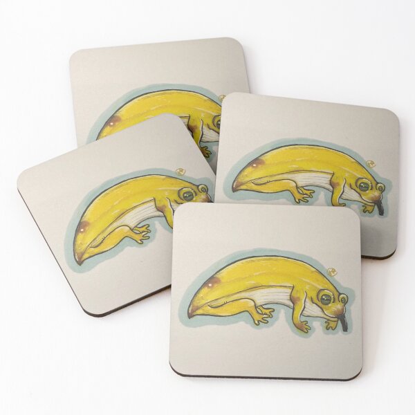 Item preview, Rana de la fruta: plátano designed and sold by ProbFrog.